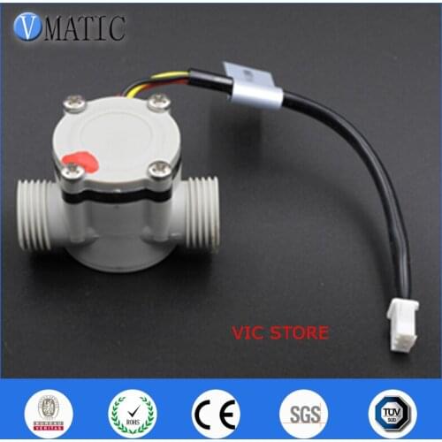 Free Shipping G1/2 Size Hall Flow Switch Water Flow Sensor VC168 220v Magnetic Water Flow Sensor
