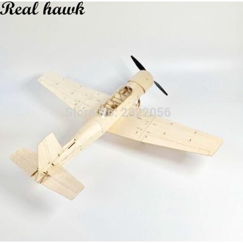 Mini RC Plane Laser Cut Balsa Wood Airplane Kit Mentor CJ6 Model Building Kit