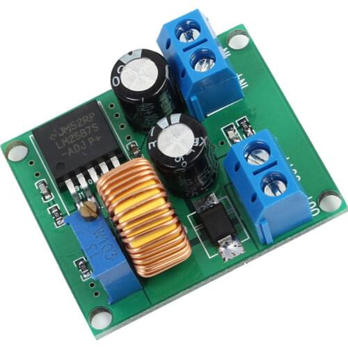 New Step Up Power Module DC-DC 3V-35V To 4V-40V Boost Converter Load capacity Max 80W 3.7*3.2*1.5cm PC Efficiency 94% (MAX)