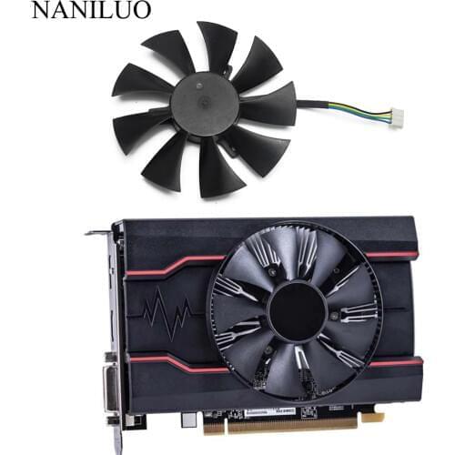85MM GA91S2H 4PIN RX 550 GPU VGA Alternative Cooler For Radeon SAPPHIRE RX550 PULSE Video Graphics Card Cooling