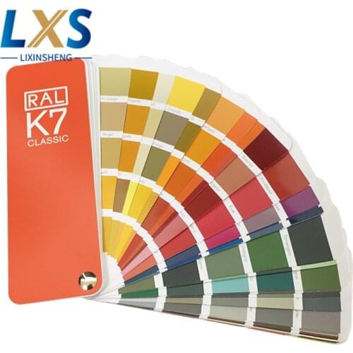 Original Germany RAL color card international standard Ral K7 color chart for paint 213 colors