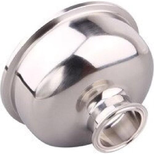 3" x 1,5" Tri Clamp Bowl Reducer,Sanitary Fitting Stainless Steel 304, Hemispherical