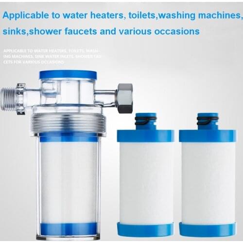 Purifier Output Universal Shower Filter PP cotton Household Kitchen Faucets Water heater Purification Home Bathroom Accessories
