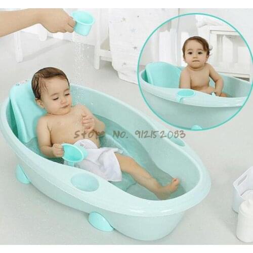 2020 Baby Bath Basin Newborn Children Can Sit And Lie In Oversized Thickened Bath Bucket Baby Bath Basin For Children Aged 0-6