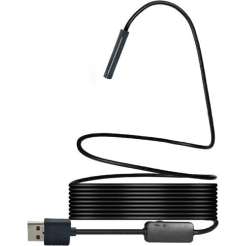 5m 1200P HD WIFI Endoscope With 8 LED Lights Waterproof Inspection Hose Endoscopes For Mobile Phone IOS Android Endoscope Device