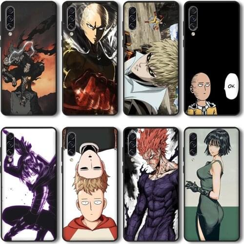 Saitama Funny Phone Case For Samsung Galaxy A51 A71 A50 A70 A20 A30 A40 A20E J4 J6 A6 A8 A7 A9 2018 Cute cases