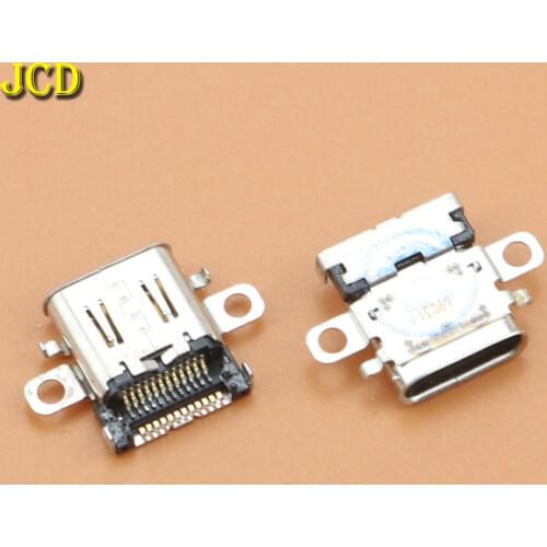 JCD 1Pcs Charging Port For Nintendo Switch NS Console Type-C Charging Port Power Connector Charger Socket For NS
