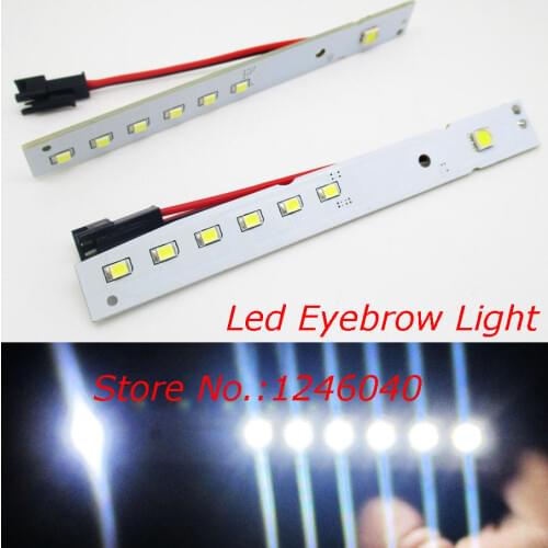 2PCS Xenon White LED Eyebrow light lamp LED Module For 2006-2010 BMW E60 5Ser 523I 525I528i 535i 550i DRL Daytime running light