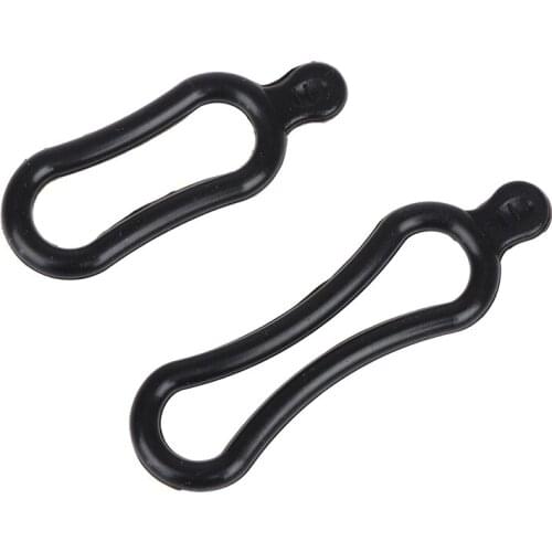 2PCS Silicone Rubber Band Ring For Bicycle Headlight Rear Lamp Mountain Bicycle LED Handlebar Torch Holder For Bicycle Light