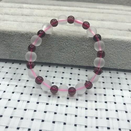 2021 Bead Bracelet High Quality Blue Buddha Bracelets Natural Stone Round Beads Elasticity Rope Men Women Bracelet