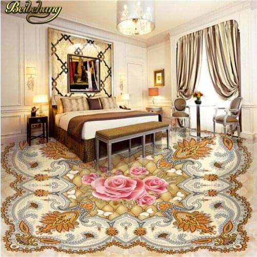 Beibehang Custom papel de parede 3D Photo Wallpaper Living Room Bathroom Floor Stickers Waterproof Self-adhesive Wallpaper Mural