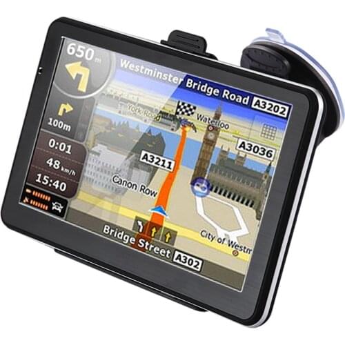 7" Car GPS Navigation Fm+4GB MP4/Video play Navigaror Free Map