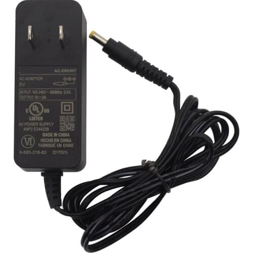 Used AC-E0530T Bluetooth Speaker AC Adaptor Power Supply Charger 5V 3A For Sony SRS-XB30 SRS-XB41