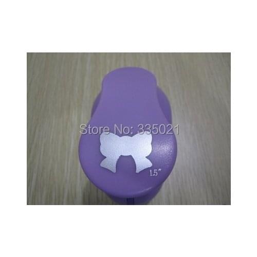 Free shipping 1.5"(3.8cm) bowknot eva foam punch craft punch Scrapbook Handmade punchers DIY hole punches puncher