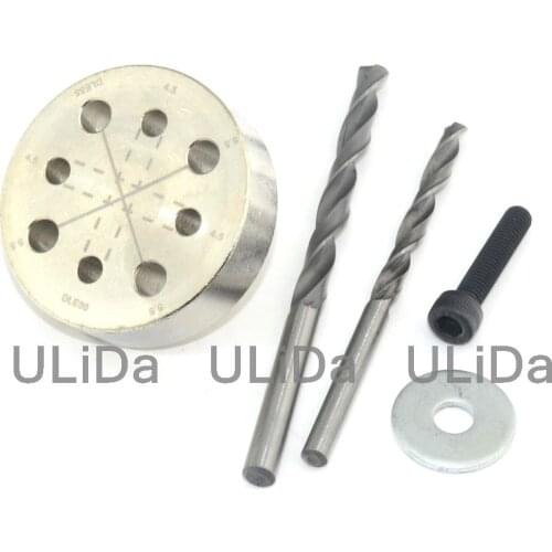 DLE30 DLE55 EME55 Propeller Drill Jig Metal DLE35RA/40/55RA/60/61 DLA32/56/58/64 MLD35 Enigne Props Drill Guide Piercer w/ screw
