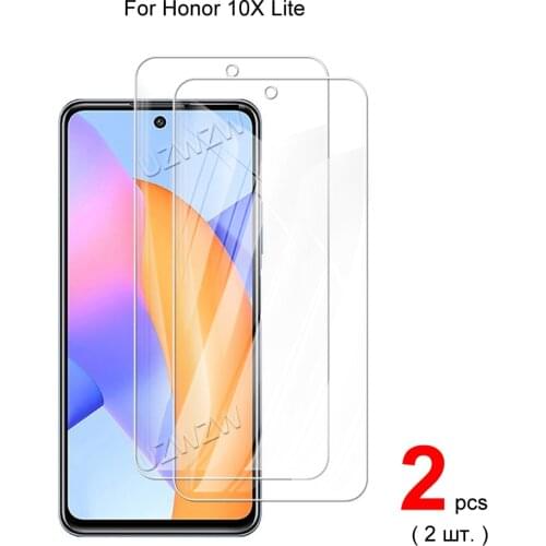 For Honor 10X Lite Premium 2.5D 0.26mm Tempered Glass Screen Protectors Protective Guard Film HD Clear