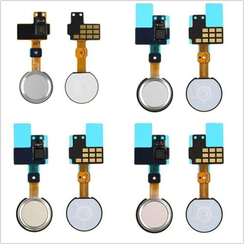 For LG G5 H820 H830 H831 H840 H850 RS988 US992 LS99 Silver/Grey/Gold/Pink Color Home Key Fingerprint Button Flex Cable