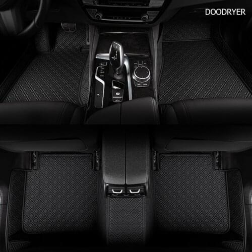 DOODRYER Custom car floor mats for Mercedes Benz E C GLA GLE GL CLA ML GLK CLS S R A B CLK SLK SL G GLS GLC vito viano foot mat