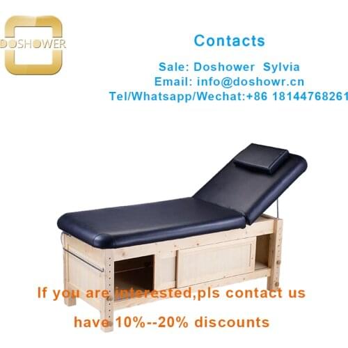 Doshower DS-W19236 massage bed with spa bed massage table portable for ceragem v3 massage bed