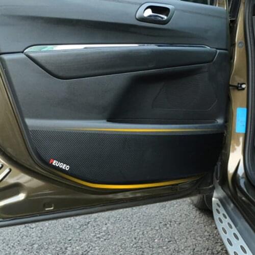 Modification Dedicated to for Peugeot 3008 door anti-slip membrane door protection film modification special stickers