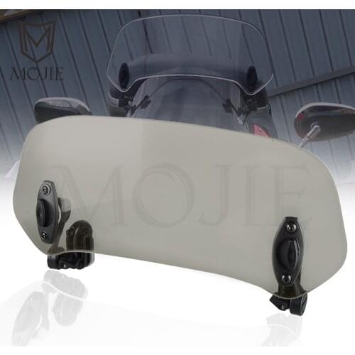 Motorcycle Windshield Extension Spoiler Windscreen Air Deflector For GILERA PIAGGIO Nexus SP eu3 500 CARNABY 125 200 250 300 500
