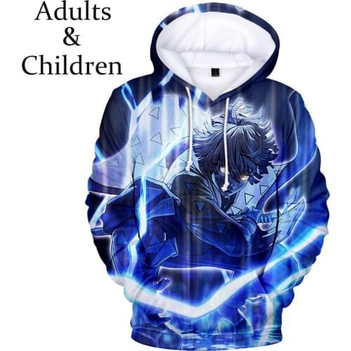 2019 New Ghost Blade fashion 3D hoodie man woman popular comfortable sweatshirt autumn winter multicolor Demon Slayer hoodie