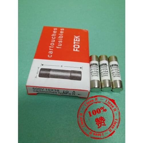 Original imported parts fuse F103810A10*38 false penalty ten