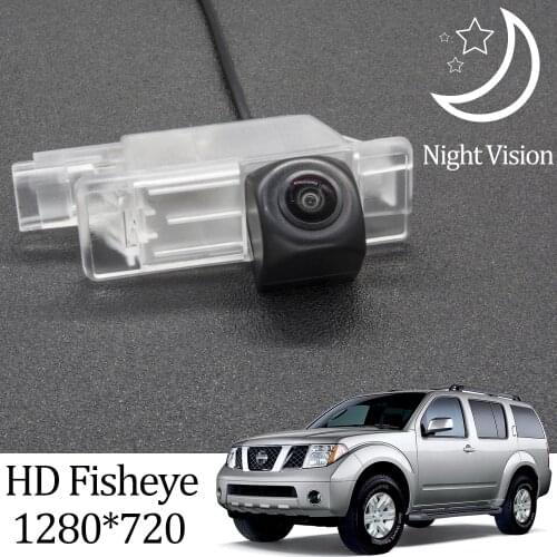 Owtosin HD 1280*720 Fisheye Rear View Camera For Nissan Pathfinder III 2004 2005 2006 2007 2008 2009 2010 2011 Car Monitor
