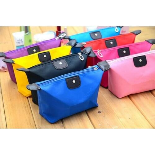 Multi-colors Fashion Lady Travel Cosmetic Make Up Pouch Bag Clutch Handbag Casual Purse