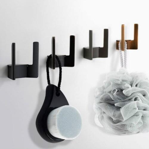 Modern Simple Metal Clothes Hook Nordic Living Room Kitchen Bedroom Bathroom Closet Door Wall Mounted Hook Home Decoration
