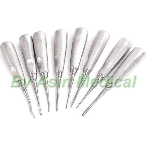 Good quality 8pcs Dental elevator kit Dental Orthodontic Oral Surgery Elevators Surgical Instrument lab dentistry dentist