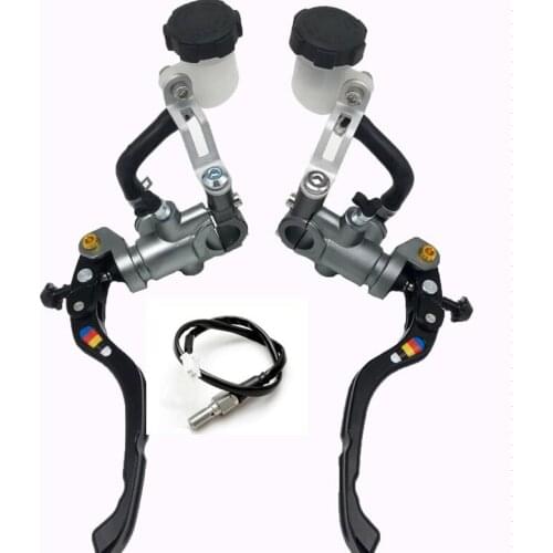 Universal CNC 22mm Motorcycle Brake Motorized refit fittings electric and friction general CNC refit For Honda Suzuki Kawasaki