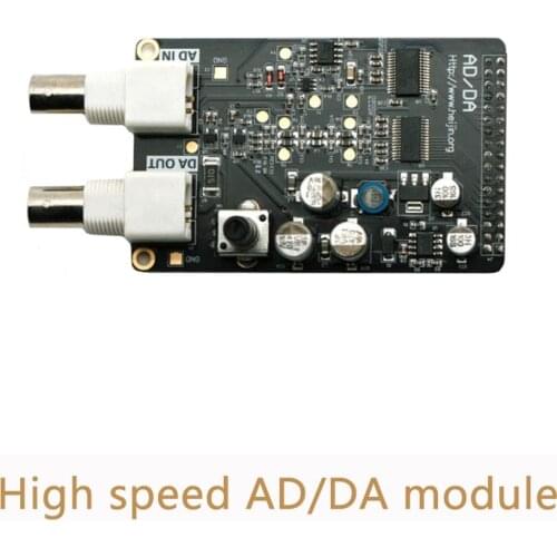 High Speed 8bit AD and DA Module for FPGA Development Board 125MSPS DA Module 32M AD Module