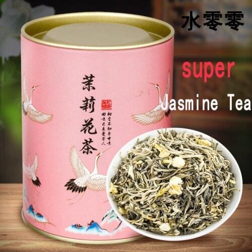 Jasmine Tea Super White Hair Green Tea Jasmine Fragrance Strong Fragrance Gift Can