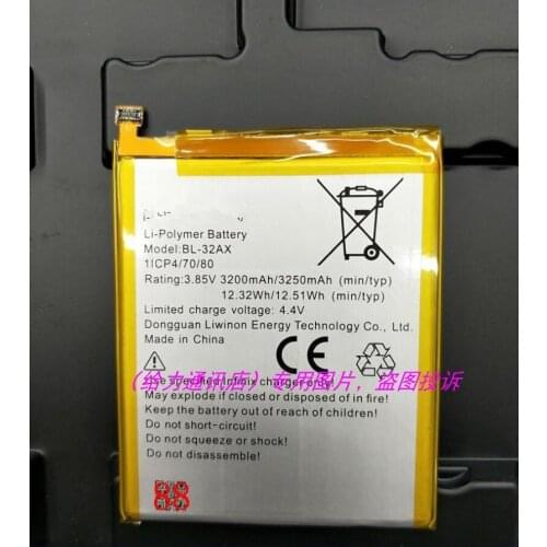 3.8V 3250 mAh Replacement Battery For Infinix BL-32AX BL Cell Phone Batteries withTools