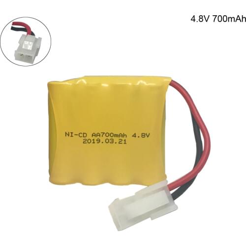 Battery for Huanqi 508 550 4.8V 700mah Ni-CD battery for HQ 611 605 RC Car toy accessories 5559 2P Plug nicd battery pack