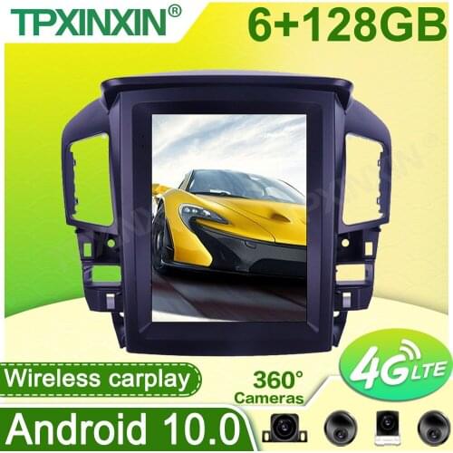 Android 10 6+128G 360 camera For Lexus RX300 1998-2003 GPS Navigation Headunit Multimedia Player Radio Tape Recorder