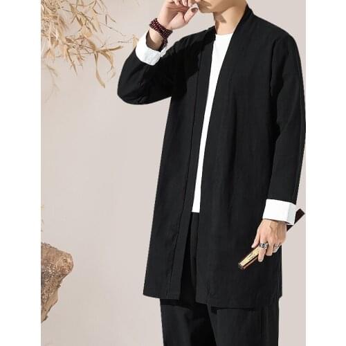 Asyabuykal Men's Long Trench Coats