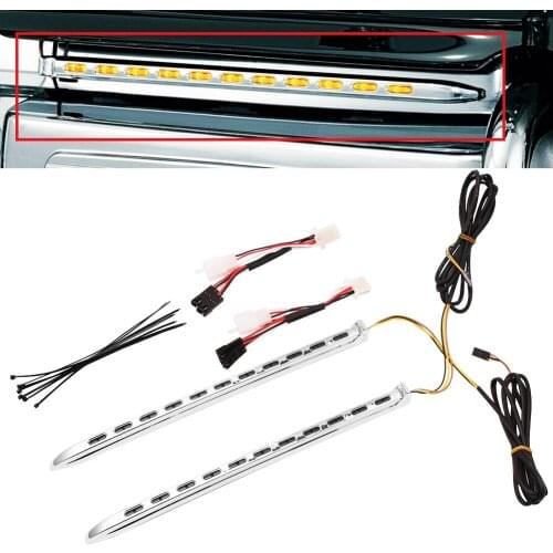 For Honda Goldwing GL1800 2001-2010 2002 2003 2004 2005 2006 2007 2008 2009 Left & Right LED Running Fairing Light