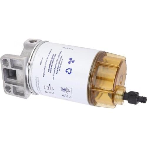 Oil Water Separator Fuel Filter Fit for Mercury Engine Outboard Motor Aluminum Alloy Motor Oil Water Filter