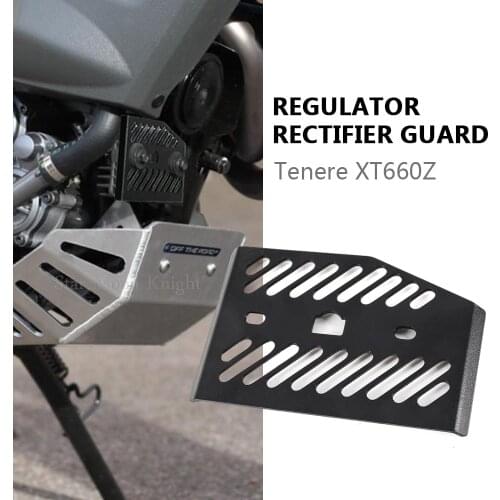 Motorcycle Regulator Rectifier Guard Protector Cover Protecting Mask Board Baffle For Yamaha Tenere XT660Z XTZ 660 All years