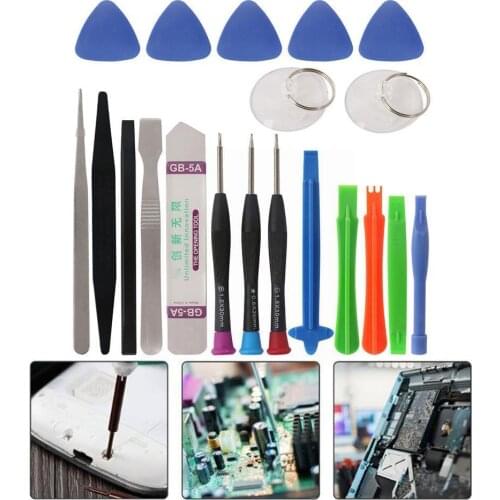 1 Set Mobile Phone Repair Multifunction Tools Opening Disassemble Laptop Hand Computers Group Screwdriver For IPhone Kits T R7S4