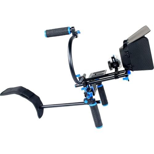 Camera Shoulder Rig DSLR Video Stabilizer System Movie Film Support Kit for Canon Nikon Sony A7 BMCC GH4 GH5 Cameras Camcorder