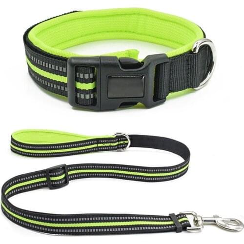 Legendog Pet Collar Nylon Dog Collar Polyester Fiber Soft Quick Release Buckle Puppy Collar For Small Medium Large Dogs