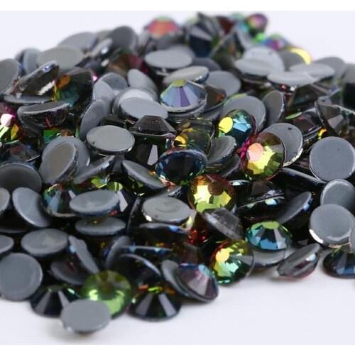 Ss6,ss10,ss16,ss20,ss30 Rainbow Color DMC Iron On Rhinestones/Hot fix Crystal Rhinestones Strass Sewing & Fabric Garment stones