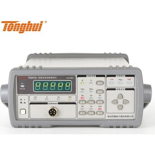 Tonghui TH2512+ DC Low Resistance Tester (Resistance Range: 1uΩ~1.999MΩ)