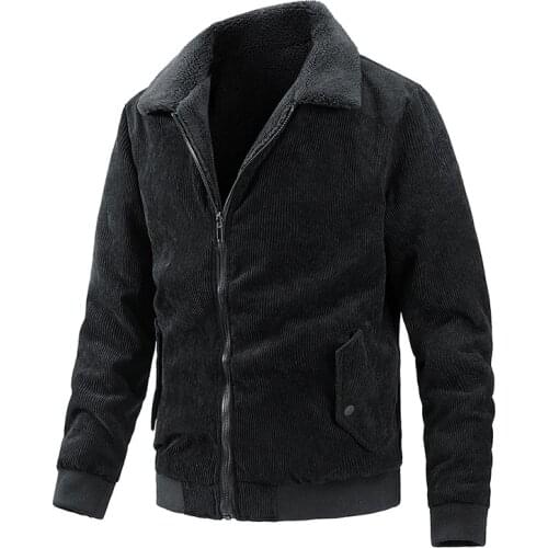 Wolf inheritance Mens Corduroy Jackets