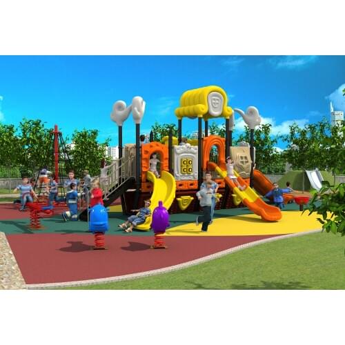 Nursery school amusement outdoor playground park entertainment play structure equipment for park YLW-17934