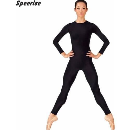 Adult Womens High Quality Rear Zipper Spandex Unitard Dance Sleeveless Ballet Bodysuit Lycra Tank Yoga Clothes Dance Suit