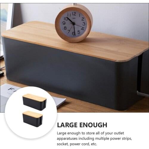 2pcs Home Socket Switch Storage Boxes Power Outlet Plug Protector Cases Computer Hub Patch Panel Storage Box